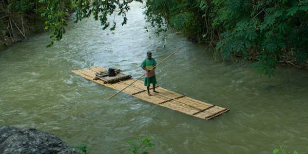Martha Brae Bamboo Rafting - Negril Jamaica